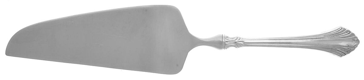 French Regency (Sterling, 1986) Pie & Cake Server with Stainless Blade by Wallace Silver-1