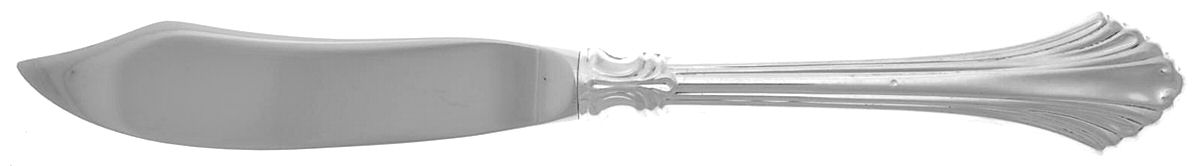 French Regency (Sterling, 1986) Individual Fish Knife with Stainless Blade by Wallace Silver-1