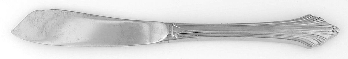 French Regent (Stainless) Hollow Handle Master Butter Knife by Wallace Silver-1