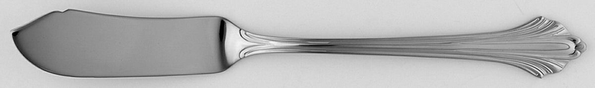 French Regent (Stainless) Flat Handle Master Butter Knife by Wallace Silver-1