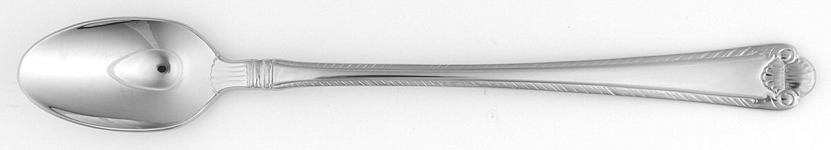French Shell (Stainless) Iced Tea Spoon by Wallace Silver-1