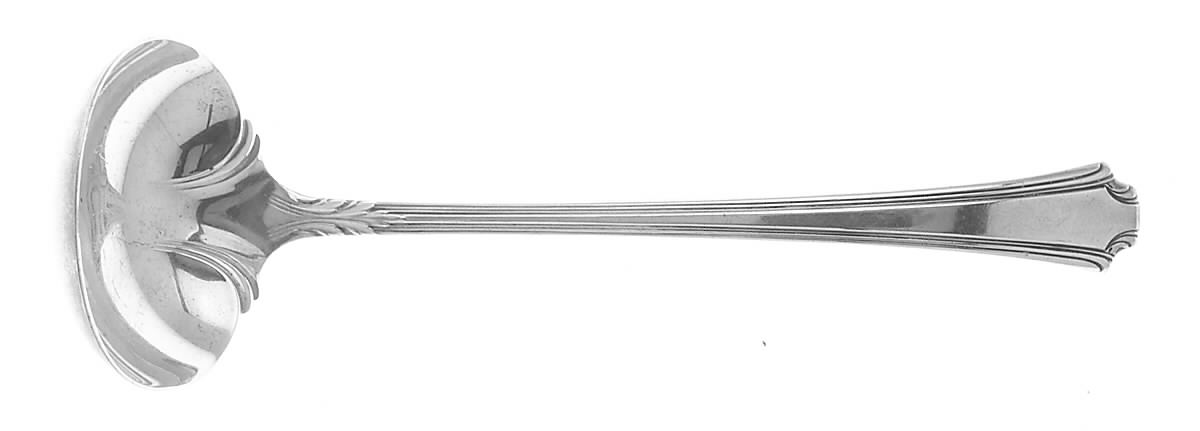 Georgian Colonial (Sterling, 1932) Solid Piece Cream Ladle by Wallace Silver-1
