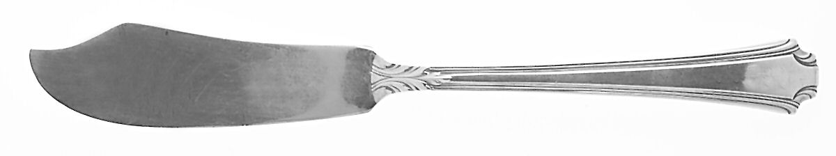 Georgian Colonial (Sterling, 1932) Flat Handle Master Butter Knife by Wallace Silver-1