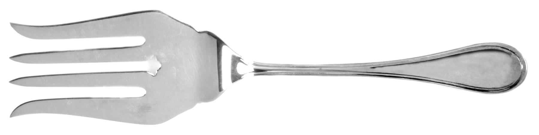Giorgio (Sterling, 1995) Large Solid Cold Meat Serving Fork by Wallace Silver-1