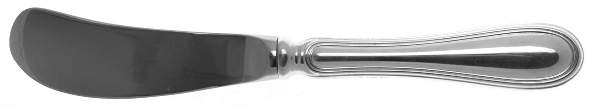 Giorgio (Sterling, 1995) Butter Spreader Hollow Hdl-Paddle/Stainless Blade by Wallace Silver-1