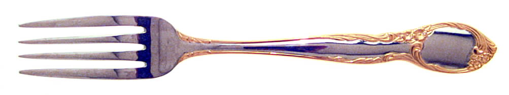 Golden Amberly Fork by Wallace Silver-1