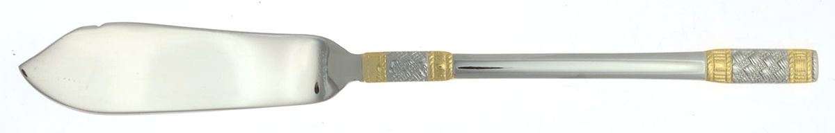 Wallace Golden Corsica Stainless Steel Flatware – Gold Accent China Pattern – Choice Pieces (Used, Very Good)