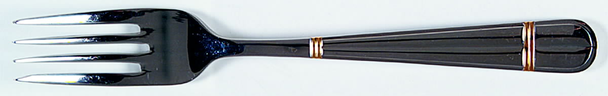 Golden Carmel (Stainless, Gold Accent) Individual Salad Fork by Wallace Silver-1