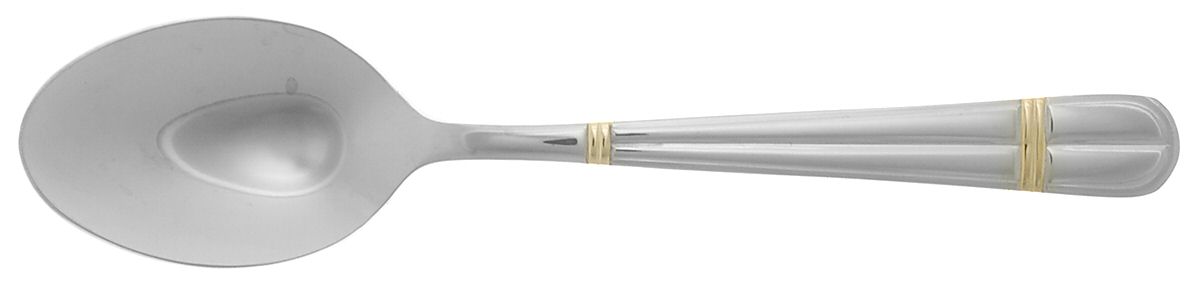 Golden Carmel (Stainless, Gold Accent) Teaspoon by Wallace Silver-1