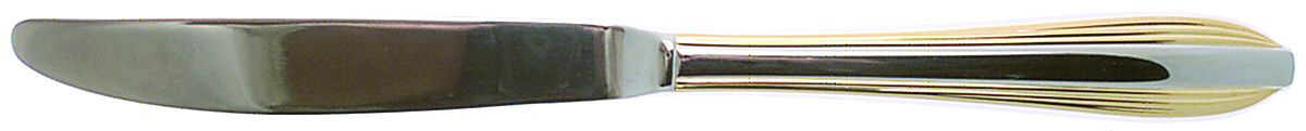 Golden Enchantress (Stainless, Gold Acct) Modern Hollow Knife by Wallace Silver-1