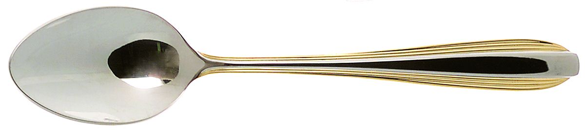 Golden Enchantress (Stainless, Gold Acct) Teaspoon by Wallace Silver-1