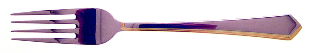 Golden Fascination (Stainless, Gold Accent) Fork by Wallace Silver-1