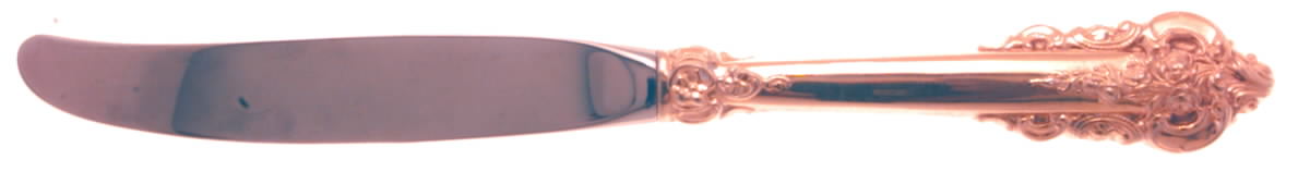 Golden Grande Barogue (Sterling, Gold Vermeil) Modern Hollow Knife by Wallace Silver-1