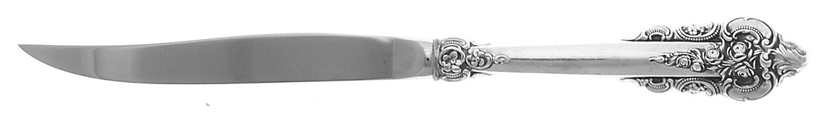 Golden Grande Barogue (Sterling, Gold Vermeil) Individual Steak Knife Hollow Handle by Wallace Silver-1