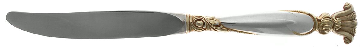 Golden Romance of The Sea (Sterling, Gold Accent) Modern Hollow Knife by Wallace Silver-1
