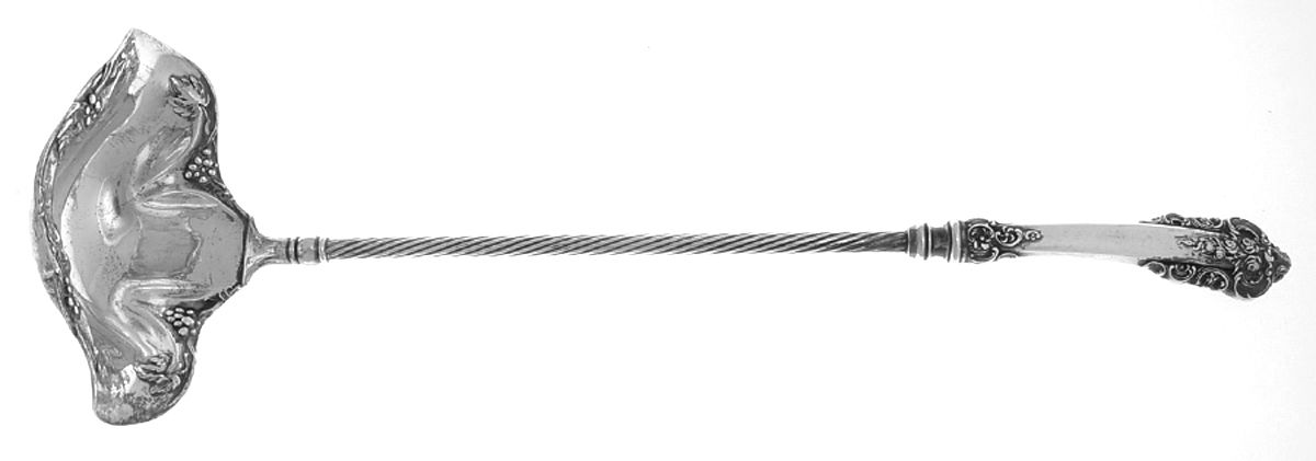 Grande Baroque (Sterling, 1941) Hollow Handle Punch Ladle with Solid Bowl by Wallace Silver-1