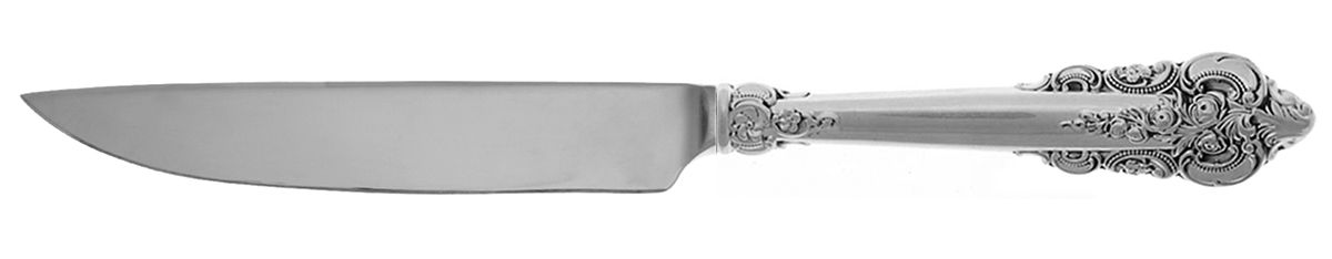 Grande Baroque (Sterling, 1941) Steak Knife Individual Hollow, No Serrate HC by Wallace Silver-1