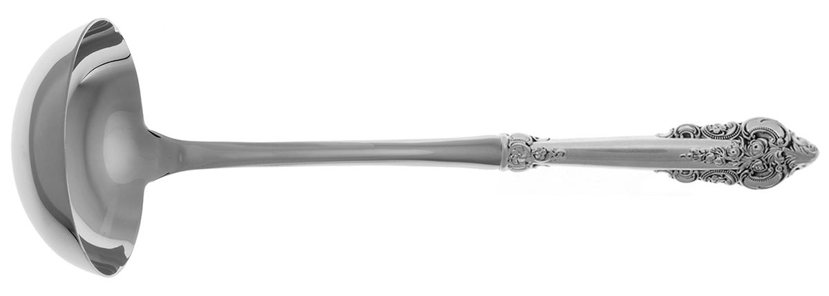 Grande Baroque (Sterling, 1941) Soup Ladle with Stainless Bowl HC by Wallace Silver-1
