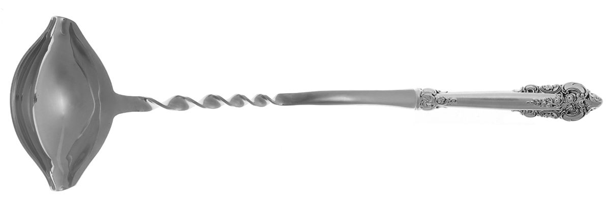 Grande Baroque (Sterling, 1941) Punch Ladle with Stainless Bowl HC by Wallace Silver-1
