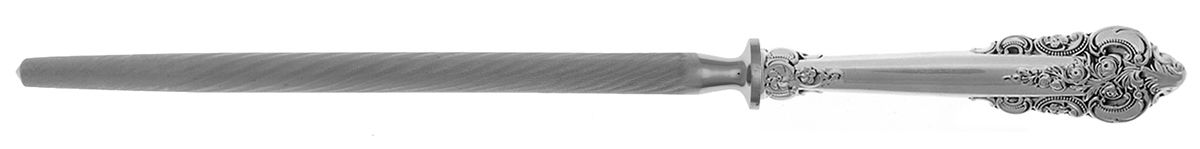 Grande Baroque (Sterling, 1941) Sharpener Knife with Steel Rod HC by Wallace Silver-1