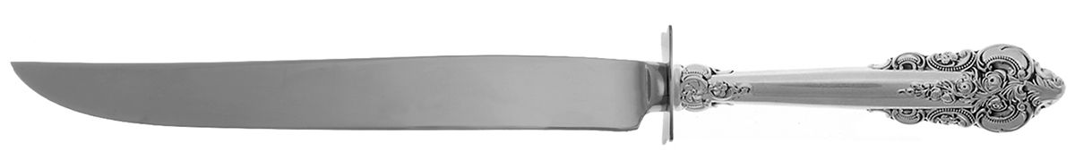 Grande Baroque (Sterling, 1941) Carving Knife Small with Stainless Blade HC by Wallace Silver-1