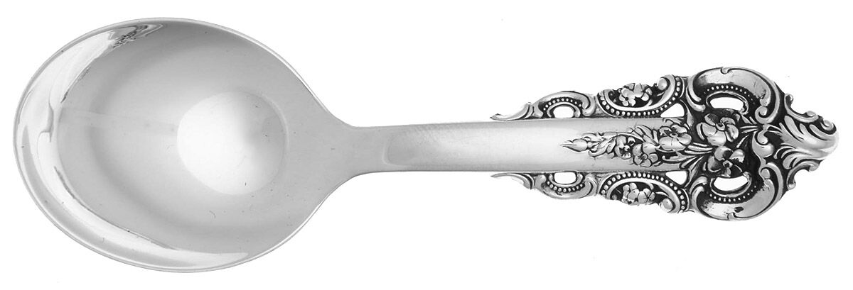 Grande Baroque (Sterling, 1941) Spoon-Baby/Straight Handle by Wallace Silver-1
