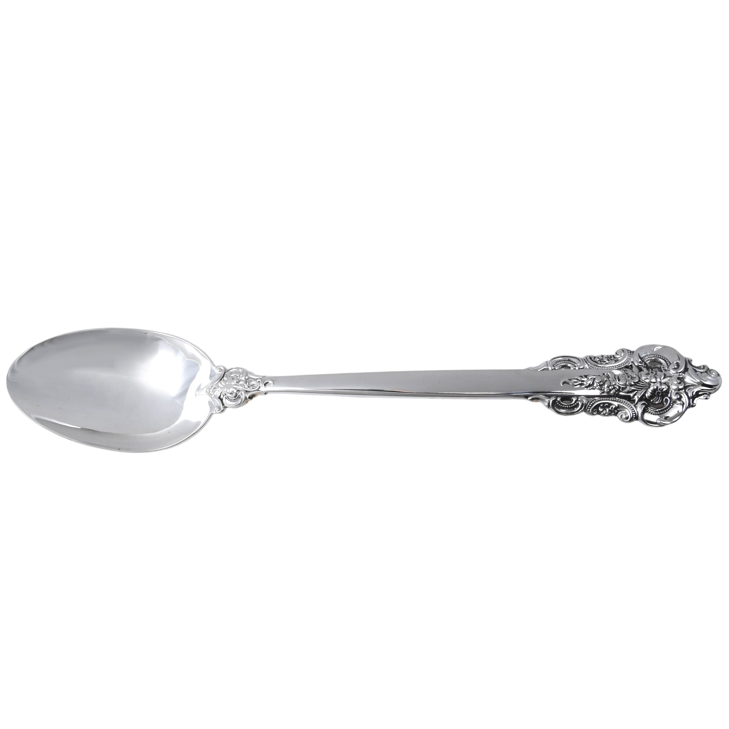 Grande Baroque (Sterling, 1941) Gravy/Dressing Spoon with Button by Wallace Silver-1