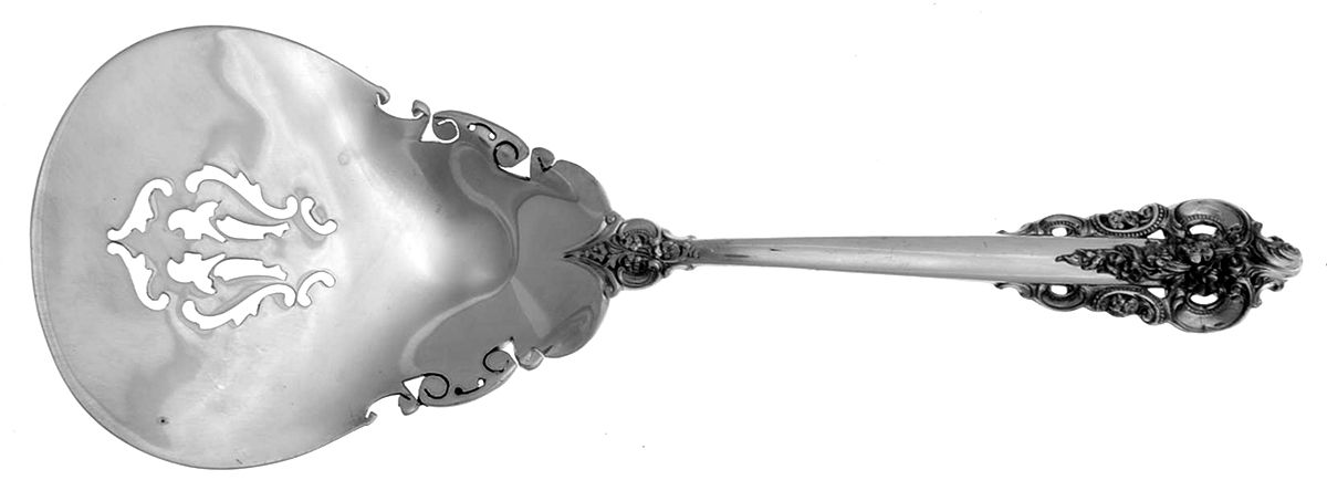 Grande Baroque (Sterling, 1941) Tomato Server, Solid Piece by Wallace Silver-1