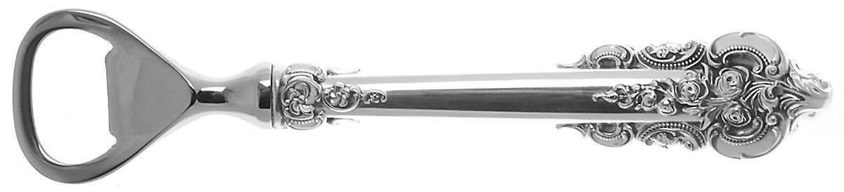 Grande Baroque (Sterling, 1941) Bottle Opener with Stainless Bowl by Wallace Silver-1