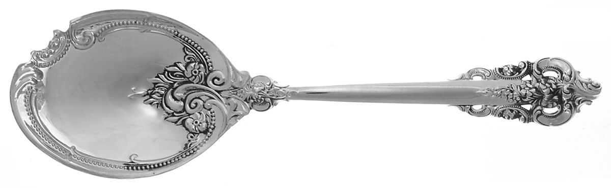 Grande Baroque (Sterling, 1941) Large Solid Scalloped Server by Wallace Silver-1