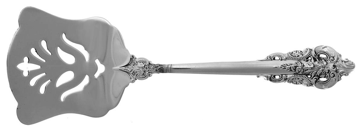 Grande Baroque (Sterling, 1941) Solid Flat Sardine Server by Wallace Silver-1