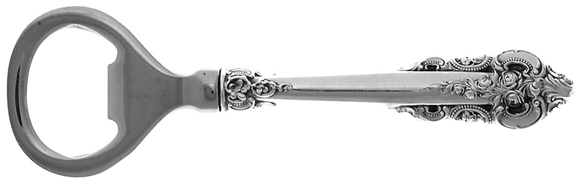Grande Baroque (Sterling, 1941) Bottle Opener with Stainless Bowl by Wallace Silver-1