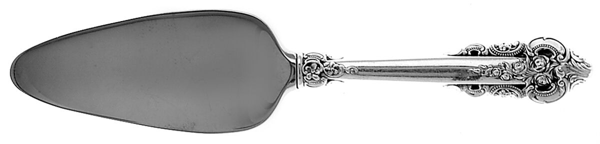 Grande Baroque (Sterling, 1941) Cheese Server with Stainless Blade by Wallace Silver-1
