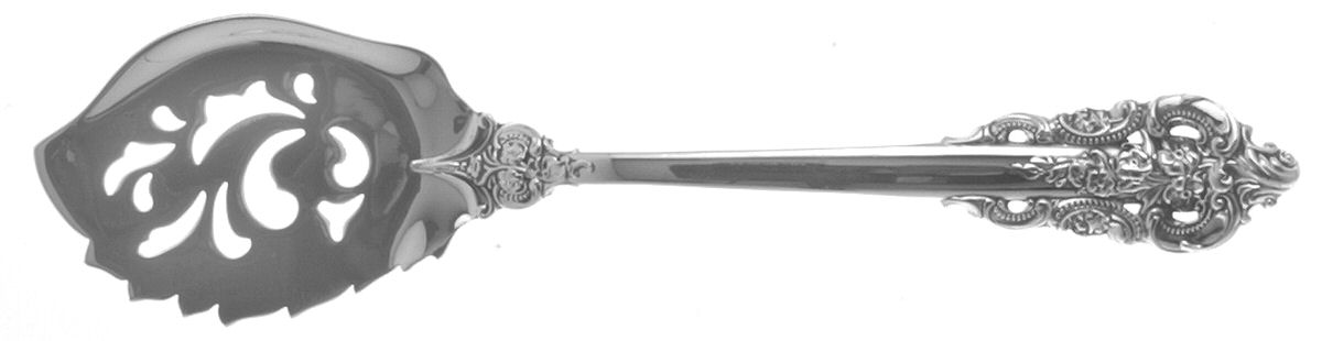 Grande Baroque (Sterling, 1941) Solid Cheese Server by Wallace Silver-1