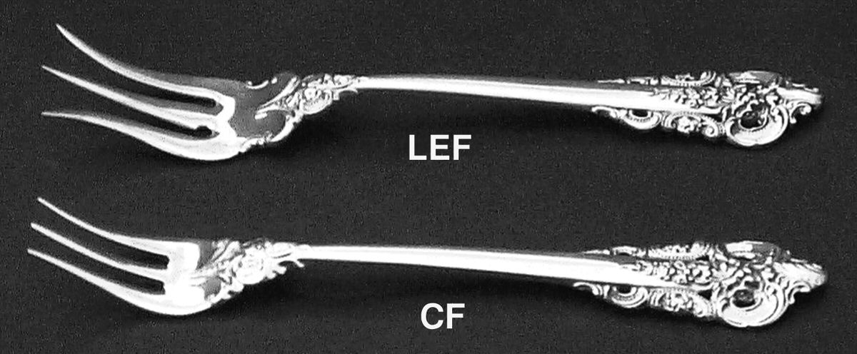 Grande Baroque (Sterling, 1941) Lemon Fork by Wallace Silver-1