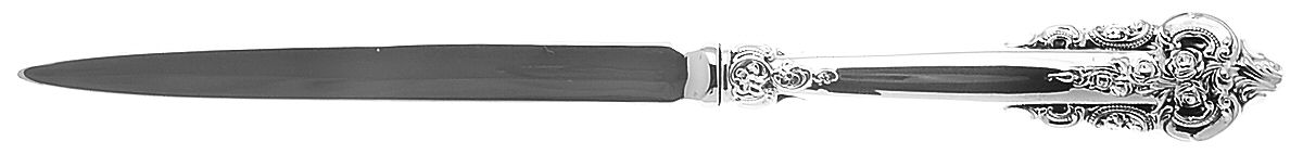 Grande Baroque (Sterling, 1941) Large Letter Opener with Stainless Blade by Wallace Silver-1