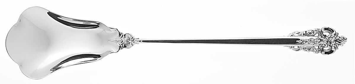 Grande Baroque (Sterling, 1941) Large Lettuce Serving Spoon by Wallace Silver-1