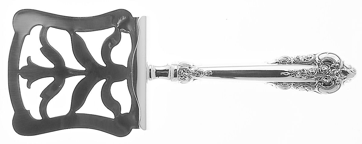 Grande Baroque (Sterling, 1941) Petite Fours Server with Silverplate Hood by Wallace Silver-1