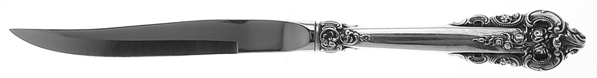 Grande Baroque (Sterling, 1941) Individual Steak Knife w/Bevel Blade by Wallace Silver-1