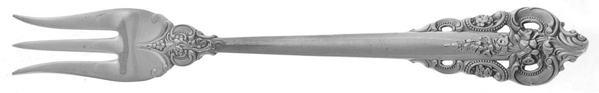 Grande Baroque (Sterling, 1941) Cocktail/Seafood Fork by Wallace Silver-1