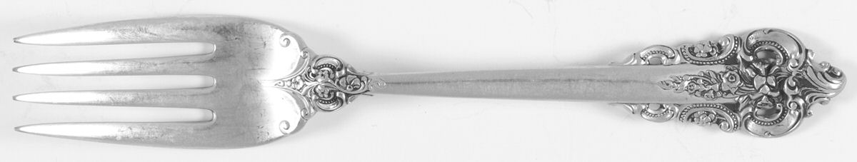 Grande Baroque (Sterling, 1941) Individual Salad Fork by Wallace Silver-1
