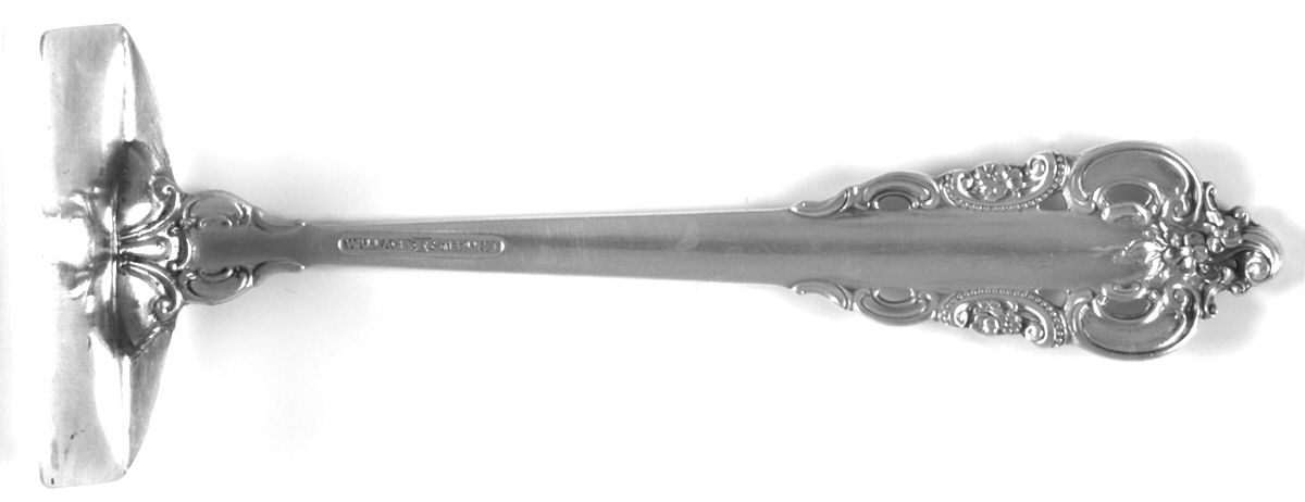 Grande Baroque (Sterling, 1941) Large Solid Food Pusher by Wallace Silver-1