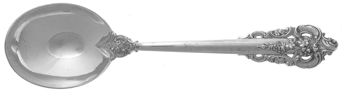 Grande Baroque (Sterling, 1941) Round Bowl Soup Spoon (Gumbo) by Wallace Silver-1