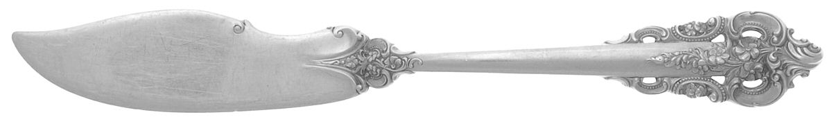Grande Baroque (Sterling, 1941) Flat Handle Master Butter Knife by Wallace Silver-1