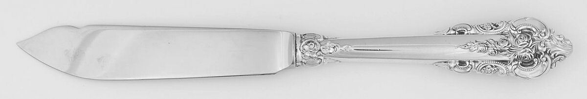 Grande Baroque (Sterling, 1941) Individual Fish Knife with Stainless Blade by Wallace Silver-1