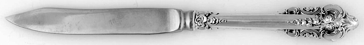 Grande Baroque (Sterling, 1941) Individual Fruit Knife with Stainless Blade by Wallace Silver-1
