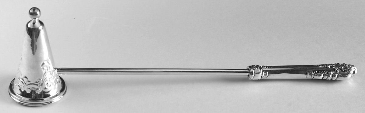 Grande Baroque (Sterling, 1941) Candle Snuffer with Sterling Implement by Wallace Silver-1