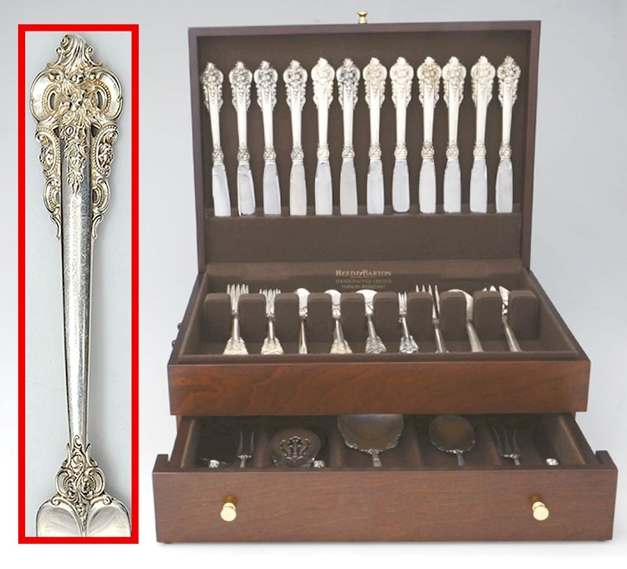 Grande Baroque (Sterling, 1941) 107 Piece Set by Wallace Silver-1