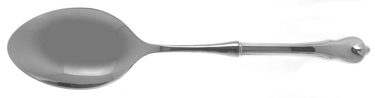 Grand Colonial (Sterling, 1942, No Monos) Dressing Spoon with Stainless Bowl by Wallace Silver-1