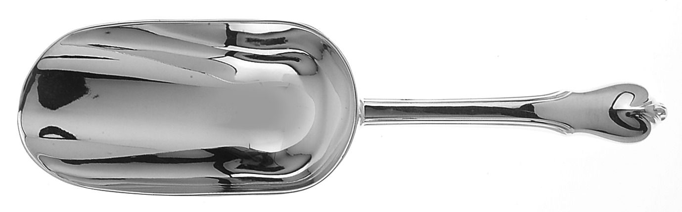 Grand Colonial (Sterling, 1942, No Monos) Ice Scoop with Silverplate Bowl by Wallace Silver-1
